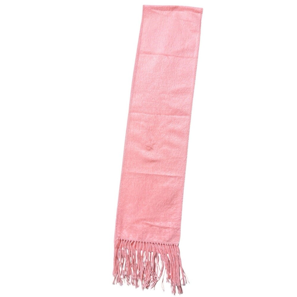 NWT 100% Alpaca Fur Scarf Made by Camargo From Peru Peruvian Soft PINK - Picture 5 of 10